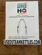 Lee style Stainless Steel scraper spring, fits 3.5" x 4.5" round & square front kettle scrapers, 2026 - Image 6