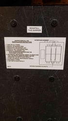 800 Amp. ASCO E962380097XC, Bypass Isolation Switch, 480 Volts, 3 Phase - Image 2