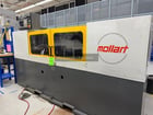 Mollart #LD-500, CNC twin spindle gun drill, GE Fanuc Power Mate control, AEC portable chiller, 230 V. - Image 1