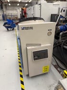 Mollart #LD-500, CNC twin spindle gun drill, GE Fanuc Power Mate control, AEC portable chiller, 230 V. - Image 8