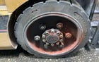 5000 lb. Caterpillar #2E025, electric lift truck, 188" lift, cushion tires, 36 V. - Image 3