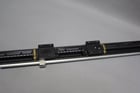 NSK, linear actuator ballscrew stage w/ linear guide, Yaskawa #SGMPH-01BAE41D AC servo motor - Image 7