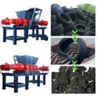 TDF Tyre Shredder, Enerpat #MSB-ETY1600, 3 TPH, Producing 50-100 mm Tire Chips - Image 1