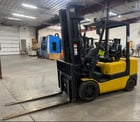 6000 lb. Caterpillar #GC30K, propane, Cushion Tire Forklift, 3-stage mast, side shift, fork positioner, 54" - Image 2