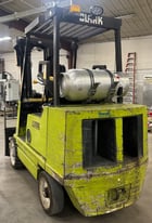 4675 lb. Clark #GCS30MB, propane, cushion tire forklift, 2-stage mast, side shift, fork positioner, 36" forks - Image 5