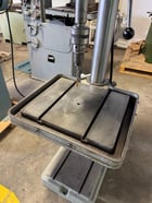 20" Clausing #2221, Single Spindle Drill, 300-2000 RPM, 22" x 19" Table, 1 HP, 1 Phase - Image 7