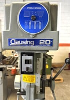 20" Clausing #2221, Single Spindle Drill, 300-2000 RPM, 22" x 19" Table, 1 HP, 1 Phase - Image 10