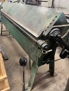 16 gauge x 8' Dreis & Krump #816, apron brake, w/ (2) counter weights - Image 1
