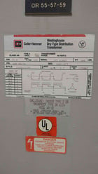 75 KVA 480 Primary, 480Y/277 Secondary, Cutler-Hammer V48M47T75F, Dry Type, 3PH (2 available) - Image 2
