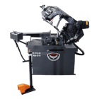 10" x 14" RMT #S-FAB-PDM-10-14, semi-auto pivot double miter bandsaw, 66-328 FPM, 2 HP, 125" x 1" x 0.035" - Image 1
