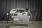 9" x 12" RMT #S-FAB-PDM-9-12, semi-auto pivot double miter bandsaw, 114-229 FPM, 1.75 HP, 8'11" x 1" x 0.035" - Image 2