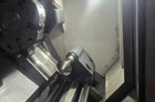 Haas #ST-45L, CNC Lathe, 34.5" swing, 80" machining length, 25.5" turning diameter, 24" chuck, 7" bar, 40 HP - Image 5