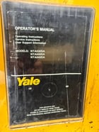 2,000 lb. Yale #NTA030SA, Electric Forklift, 220" load height, 2008 - Image 3