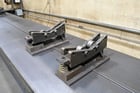 75 Ton, Dake #5-075, Elec-Draulic H-Frame Traveling-Column Hydraulic Straightening Press, 10" Stroke, 2 HP - Image 7