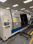 Doosan #Puma-700LM, CNC lathe, 40.5" swing, 7.1" bar, 32" chuck, 126" centers, 12 station turret, live - Image 2