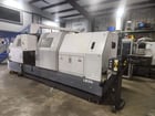 Okuma #LB-35II, CNC lathe, 27" swing, 6" bar, 20" chuck, 118" centers, 18" turning diameter, 12 station - Image 2