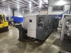 Okuma #LB-35II, CNC lathe, 27" swing, 6" bar, 20" chuck, 118" centers, 18" turning diameter, 12 station - Image 3