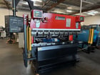 55 Ton, Amada #RG-50, CNC hydraulic press brake, 6' overall, 59.84" between housing, 3-Axis control, 1993 - Image 1