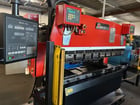 55 Ton, Amada #RG-50, CNC hydraulic press brake, 6' overall, 59.84" between housing, 3-Axis control, 1993 - Image 2