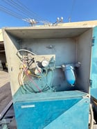 36" Ramco, wide belt sander, single head, conveyor feed table, dust extraction ports - Image 9