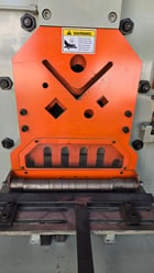 5-1/8" x 5-1/8" x 1/2" Baileigh #SW-95, hydraulic ironworker, 95 ton, 16" throat, 3.93" stroke, 10 HP, 230 - Image 8