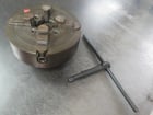 10" Atlas, 4-Jaw Lathe Chuck, cast steel, D1-5 Camlock back - Image 2