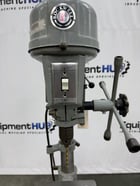 15" Delta Rockwell #15-017, floor model drill press, 1 HP, 4 speed step pulley, keyed drill chuck with bit - Image 4