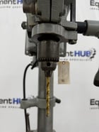 15" Delta Rockwell #15-017, floor model drill press, 1 HP, 4 speed step pulley, keyed drill chuck with bit - Image 10