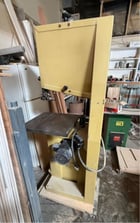 Minimax #S45, Vertical Band Saw, cast iron tilting worktable, miter slot, upper blade guide assembly, mobile - Image 1
