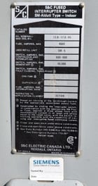 S & C, SM-Alduti, Indoor Fused Interrupter Switch (Pair Available) - Image 3
