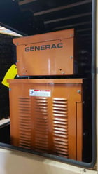 60 KW Generac, diesel generator set, 120/240 Volts, 1PH, 400 hours, AS IS - Image 6