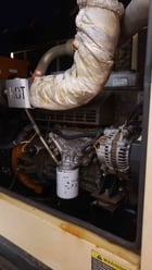 60 KW Generac, diesel generator set, 120/240 Volts, 1PH, 400 hours, AS IS - Image 10