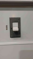 400 Amp. General Electric A-Series II, Panelboard, 480Y/277 Volts, 3PH, Main Breaker, (5) TEY 90A Breakers - Image 4