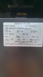 48 KW Generac, Diesel Generator Set, 120/240 Volts, Single Phase, Sound Enclosure, 508 hours - Image 2