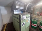 500 cfm, Sullair #7500PV/A, rotary screw air compressor, 100 HP, VSD, air-cooled, 57000 hours, 2009 - Image 5