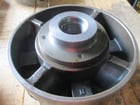 12" Skinner, 4-Jaw Lathe Chuck, 2-1/4"-6 threaded back, 2.75" center hole diameter, chuck key - Image 7
