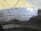 12" Skinner, 4-Jaw Lathe Chuck, L1 back, chuck key - Image 6
