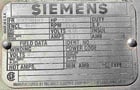 100 HP 1142 RPM Siemens, Frame 26EG5010Z, TEFC, 460 Volts - Image 3