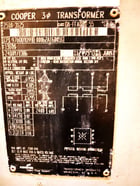 2500/3125 KVA 13,800 Primary, 2400Y/1386 Secondary, Cooper, Indoor Power Transformer, 3 Phase - Image 6