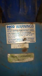 1200 GPM @ 150' TDH, PACO, Motor Driven Pump Package - Image 10