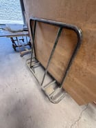 Heavy-Duty Welded Steel Shop Carts, wide flat-free casters, lot of 3 - Image 3
