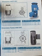 200 HP 1780 RPM Westinghouse, Frame 447TP, TEFC, VHS, vertical hollow shaft, vertical hollow shaft, 460 Volts - Image 1