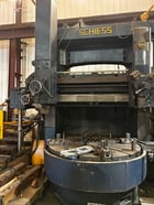 78" Schiess vertical turret lathe has - Image 1