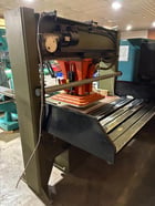 40 Ton, Atom #SP588/40, traveling head hydraulic die cutting clicker press, 6 stroke, 2015 - Image 2
