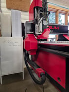 Iridium #STD-24x36, CNC Router, 24" x 36" table, 10 HP ISO30 spindle, 5-tool ATC, dust collector, Linux - Image 2