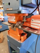 6" x 6" x 1/2" Scotchman #12012-24M, 120 ton hydraulic ironworker, 12" throat, rod shear, warranty, new - Image 7