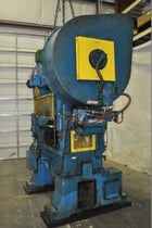 100 Ton, Minster #P2-100-42, straight side double crank press, 1.5" stroke, 18" Shut Height, 2.5" adj. - Image 4