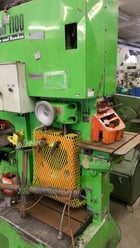 8" x 8" x 9/16" Mubea #KLSH-1100, 120 ton, 1-5/8" round bar, 20 HP, 1981, #83106 - Image 6