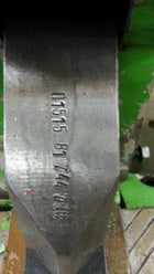 8" x 8" x 9/16" Mubea #KLSH-1100, 120 ton, 1-5/8" round bar, 20 HP, 1981, #83106 - Image 9