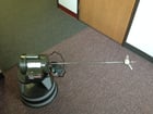 .5 HP FHP Ind. clamp-on agitator. 1ph, 115 V.motor, approx. 30" shaft with (2) collapsible blades - Image 2